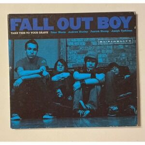 Fall Out Boy Rare OOP Take This To Your Grave CD 2005 Punk Rock
